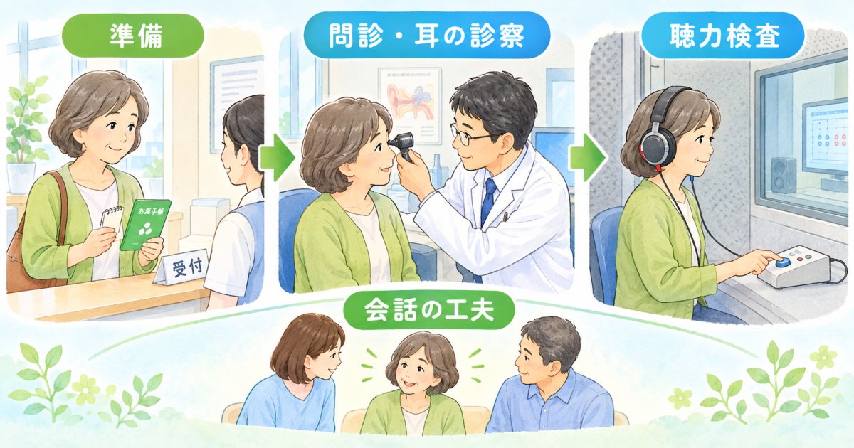 宇都宮市で聞こえを相談するときの受診と検査の流れ